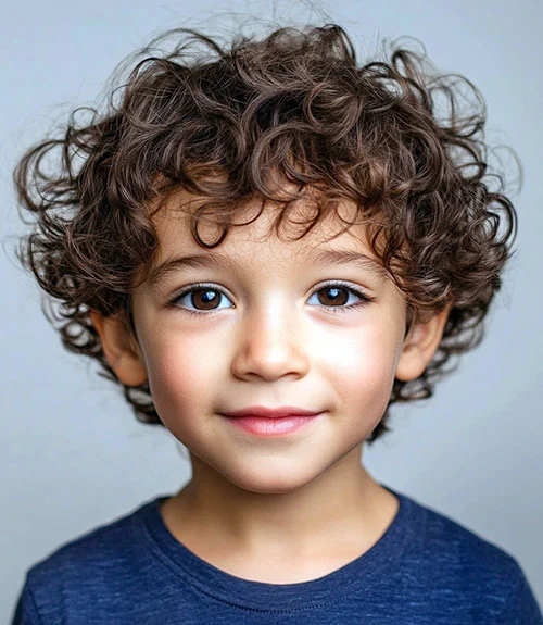 35 Popular Boy’s Haircuts Trending in 2025 (Cool & Stylish Ideas for All Ages) 11 This image has an empty alt attribute; its file name is Messy-Medium-Length-Curls.webp